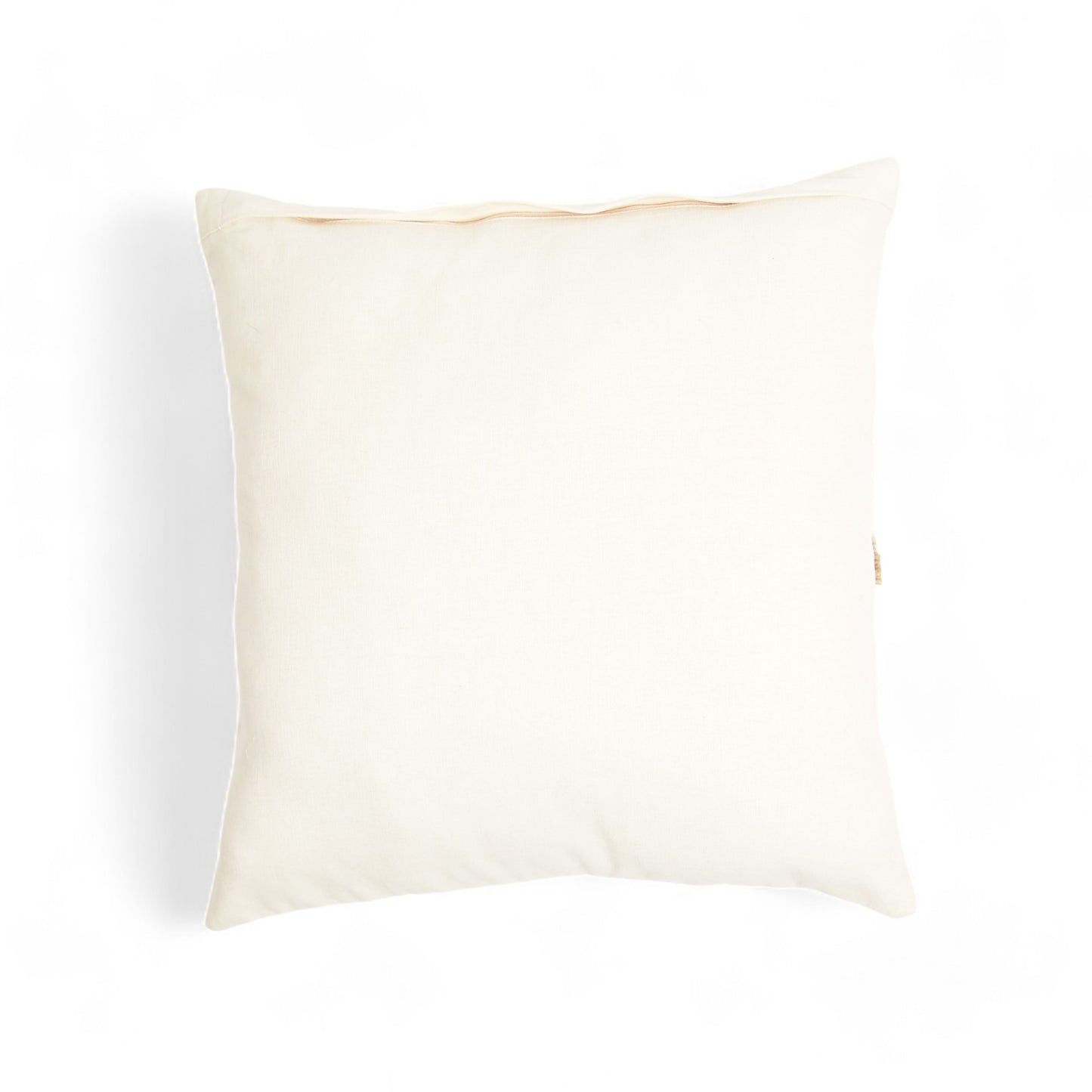 Embroidered Boho Chic Cushion Cover with Tassels