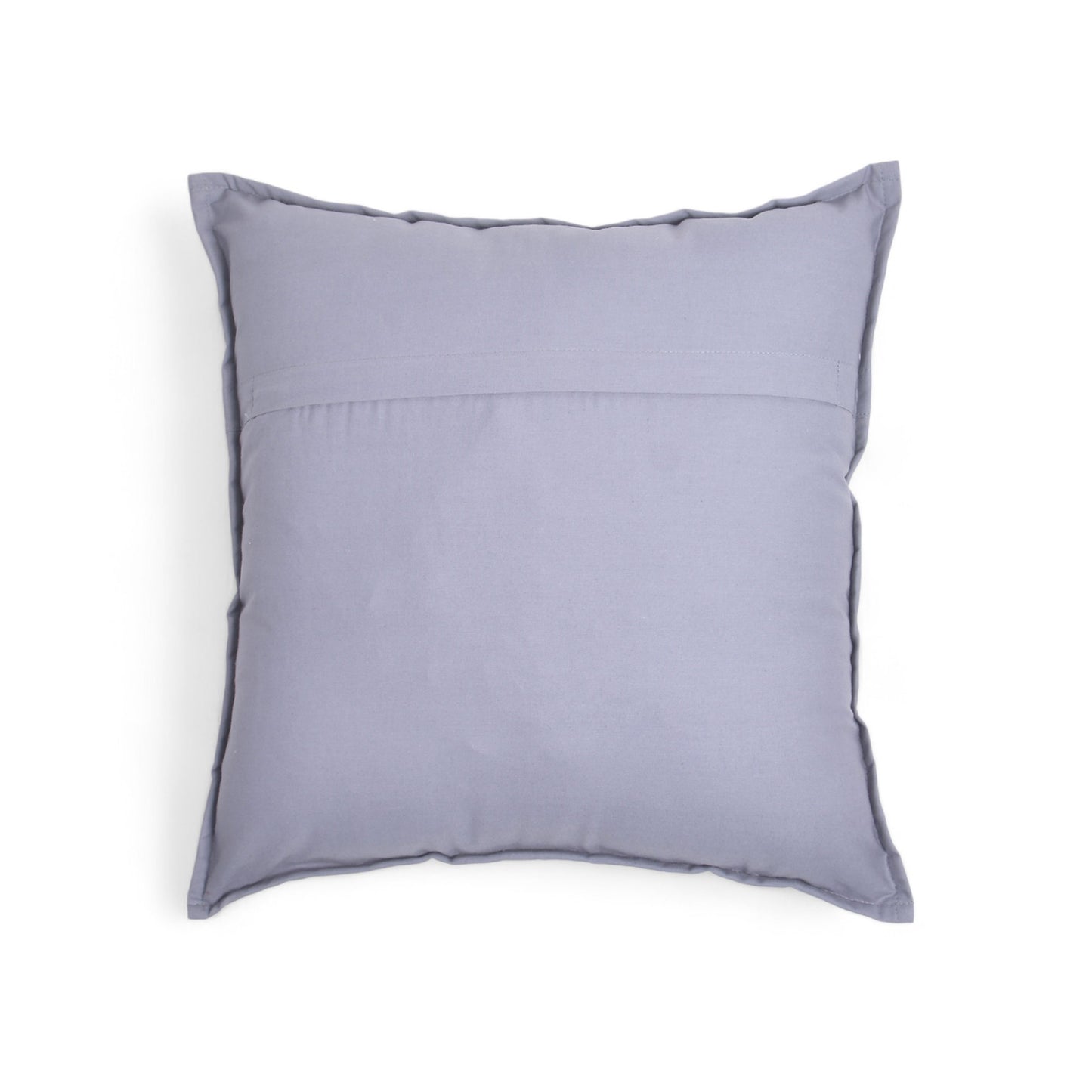 Upcycled Cotton Embroidered Patchwork Cushion Cover