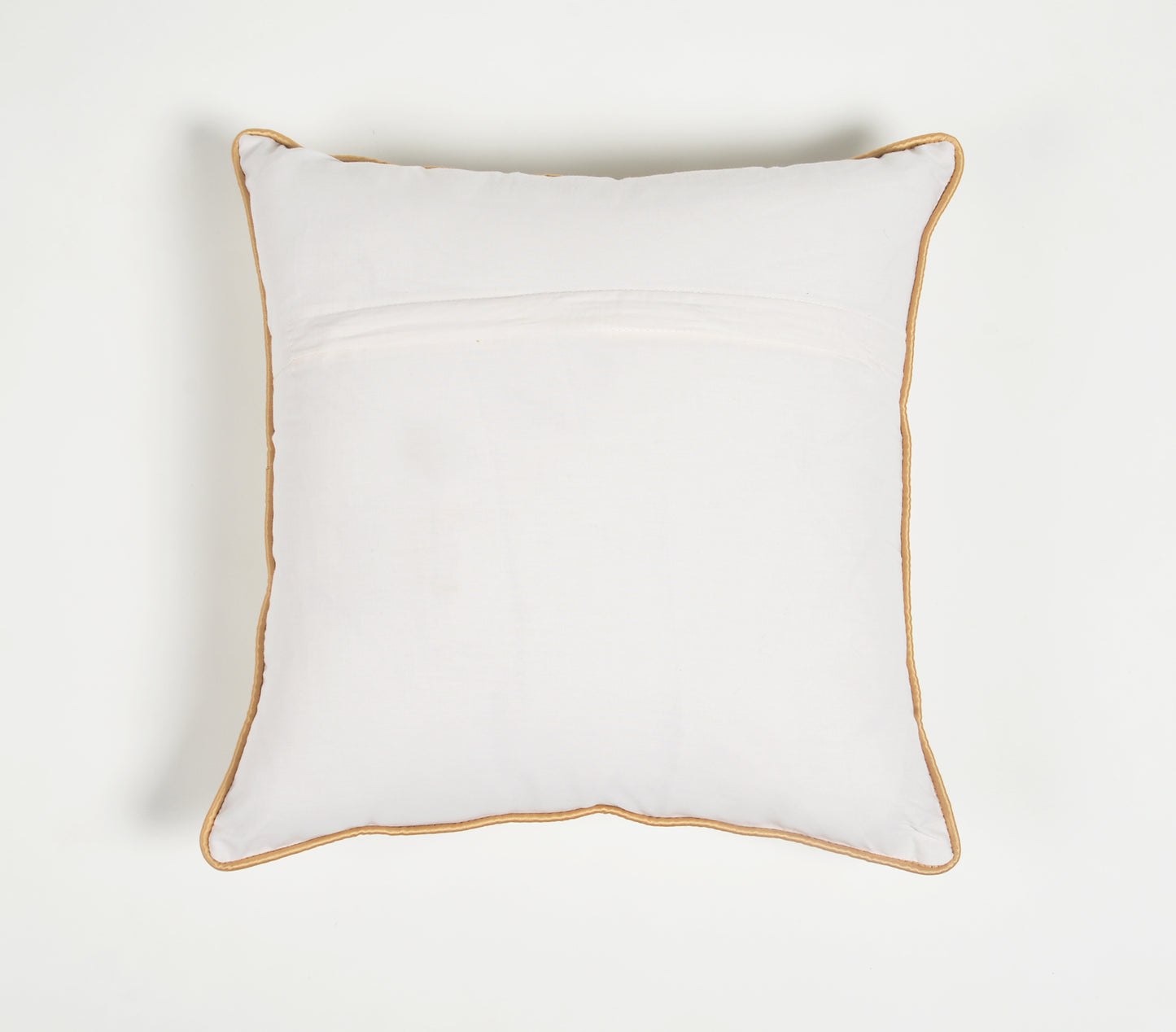 Handwoven Cotton Square Dotted Cushion Cover