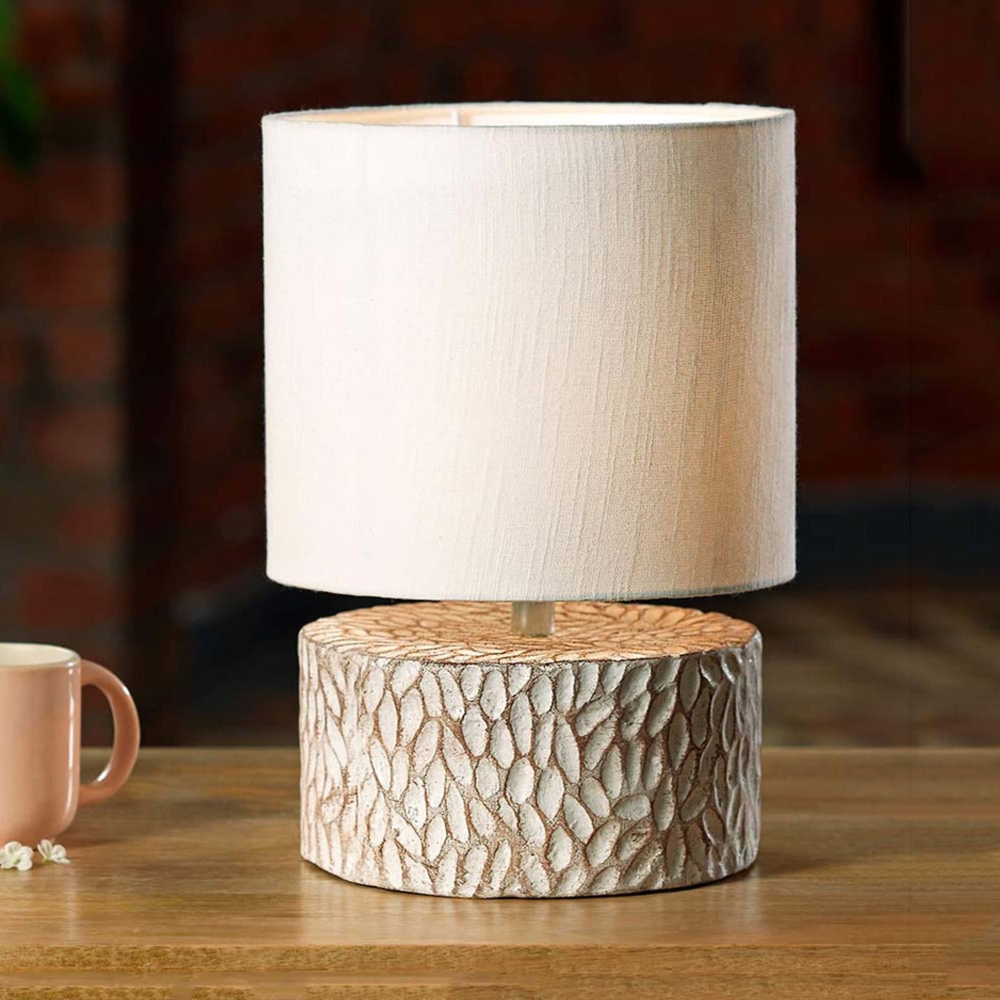 Handmade Ecomix Pebble Table Lamp