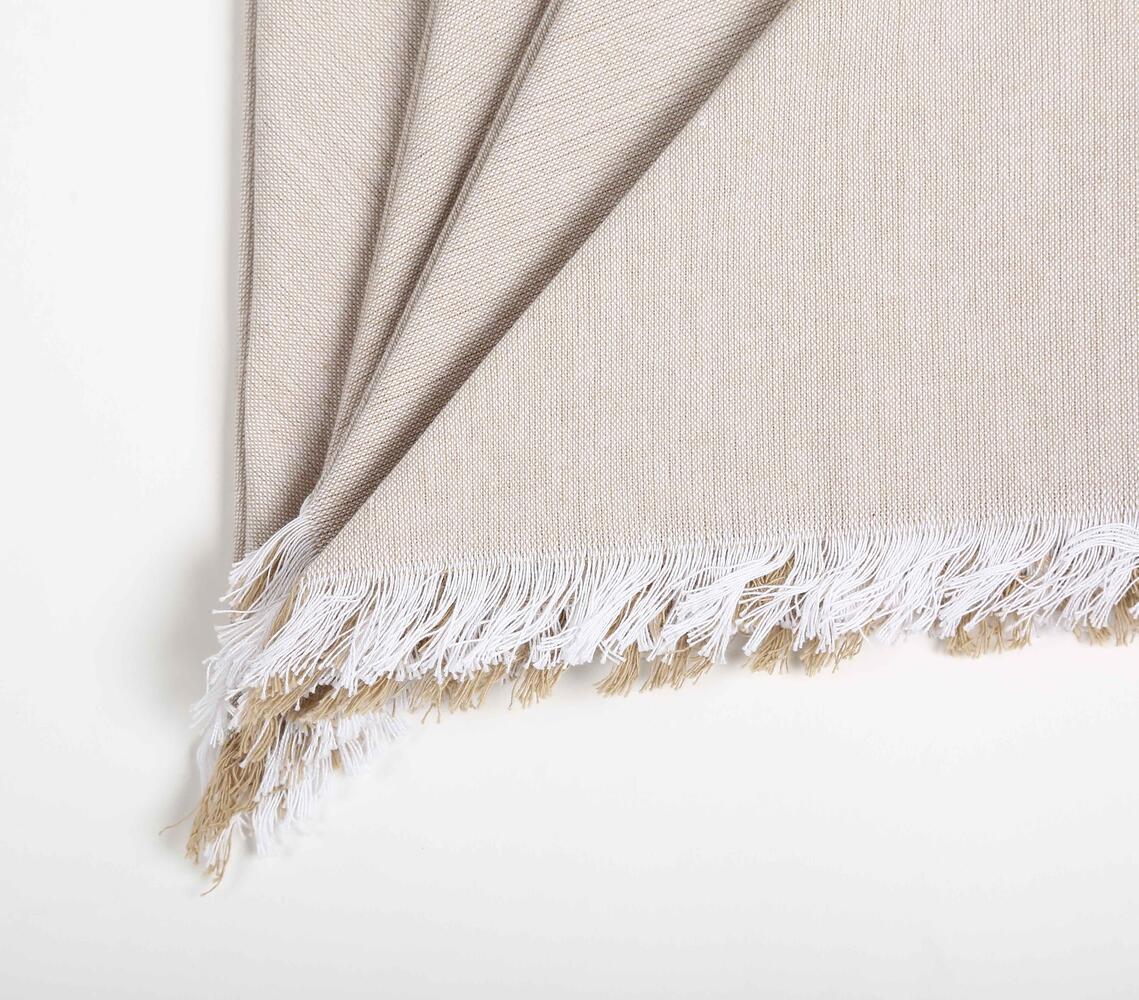 Handwoven Wheaten Cotton Table Napkins (set of 4)