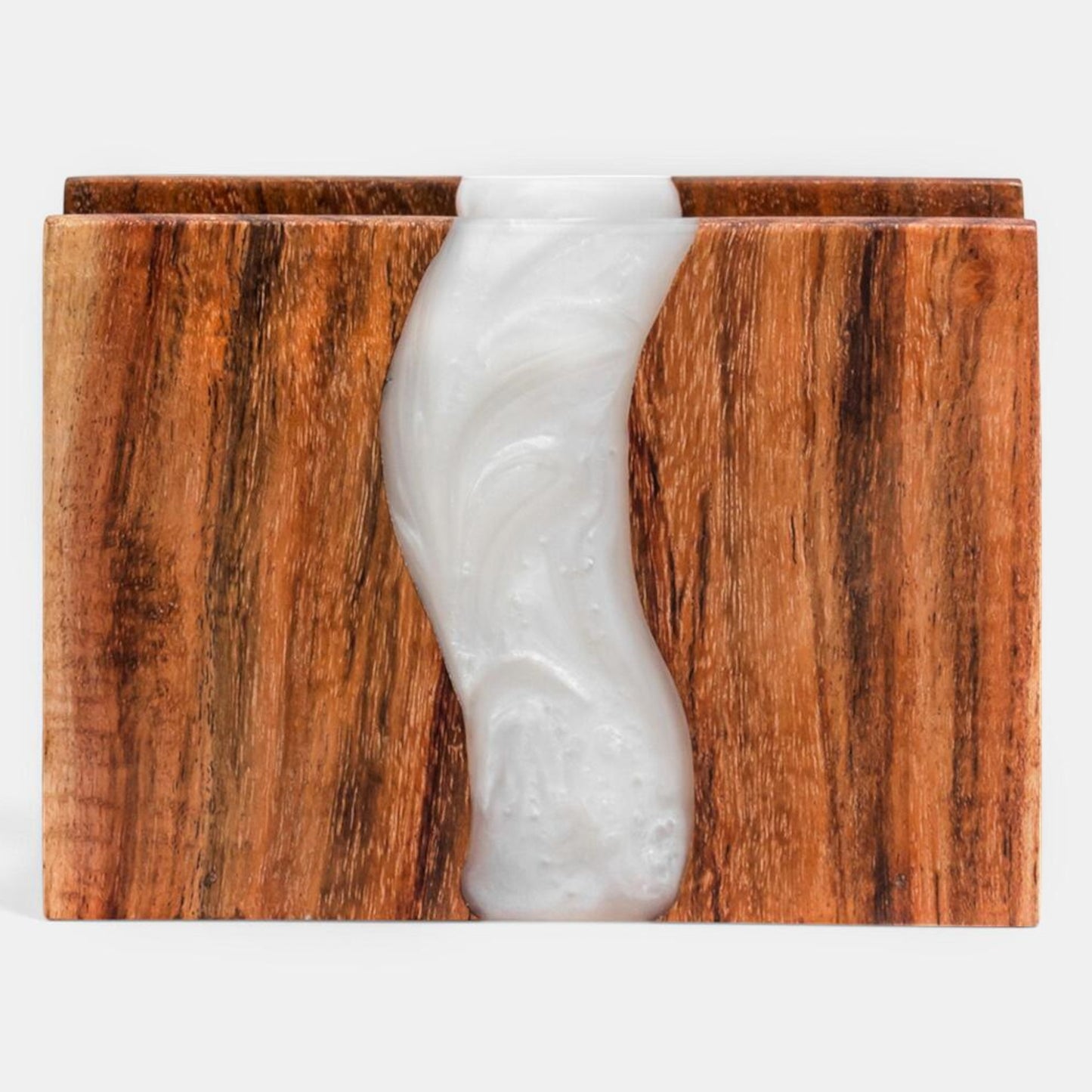 Luxury Feast Live Edge Acacia Wood Napkin Holder