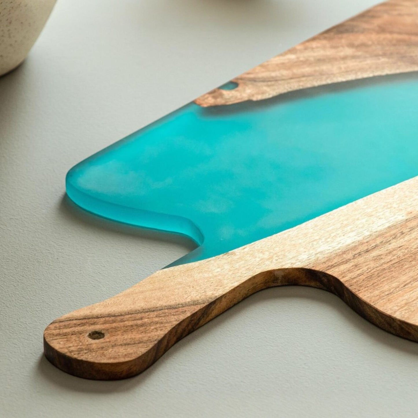 Luxury Feast Live Edge Acacia Wood Platter
