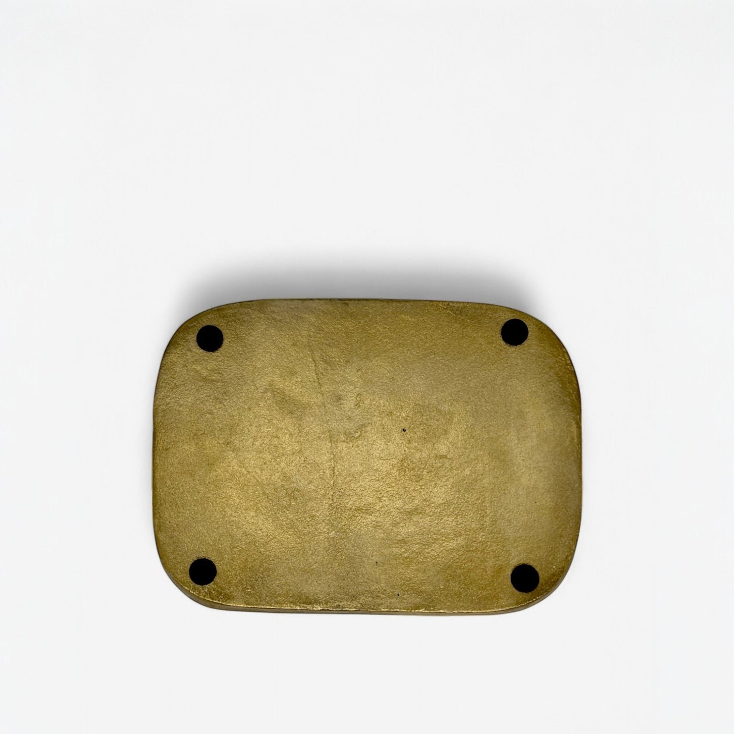 Handcrafted Rectangle 26x19cm Decorative Tray in Gold