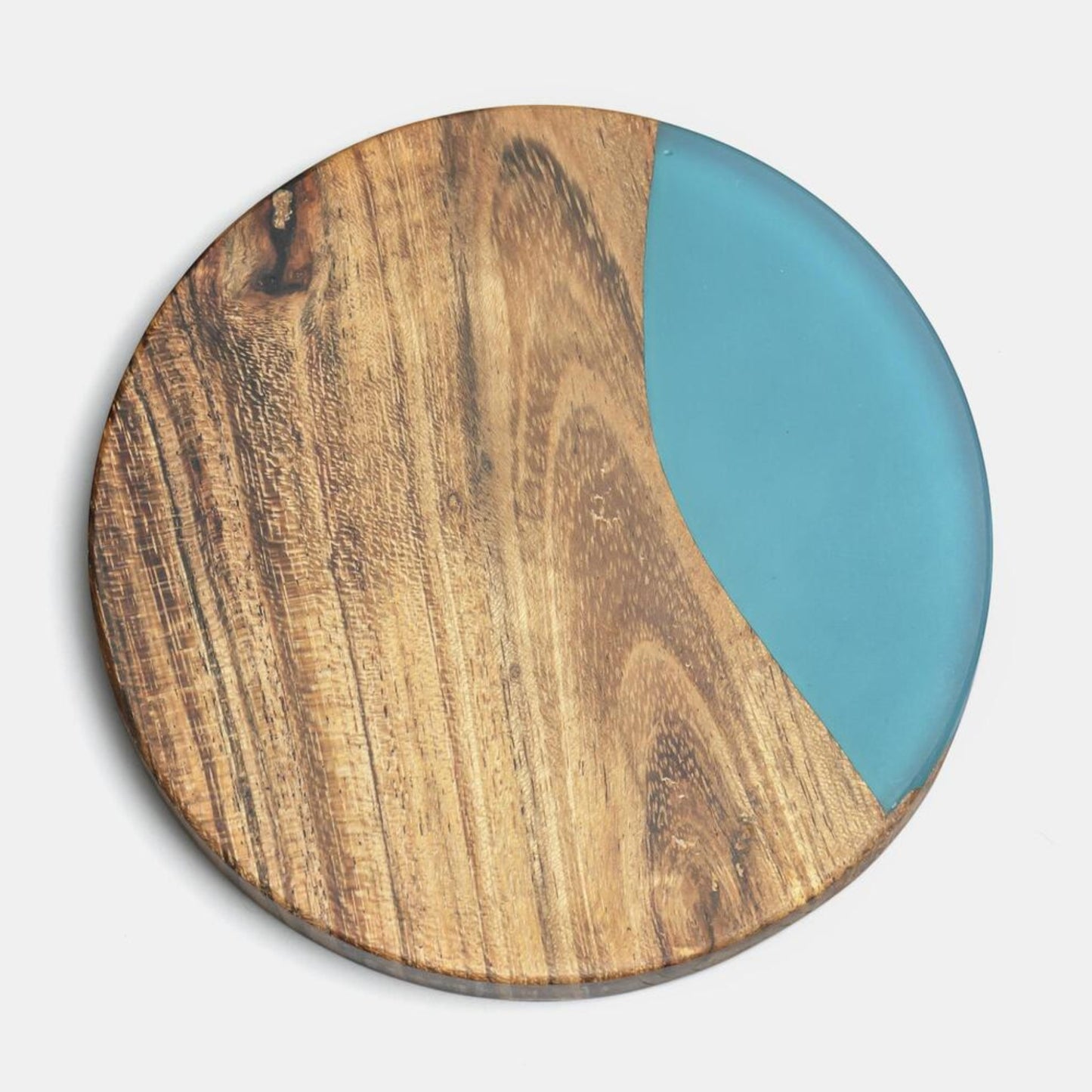 Luxury feast acacia wood coasters (set of 4)