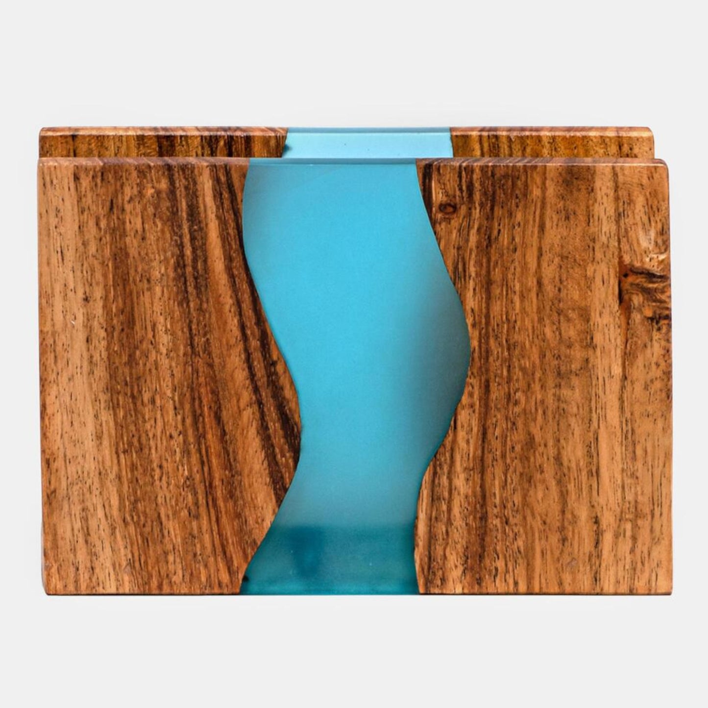 Luxury Feast Live Edge Acacia Wood Napkin Holder