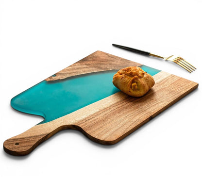 Luxury Feast Live Edge Acacia Wood Platter