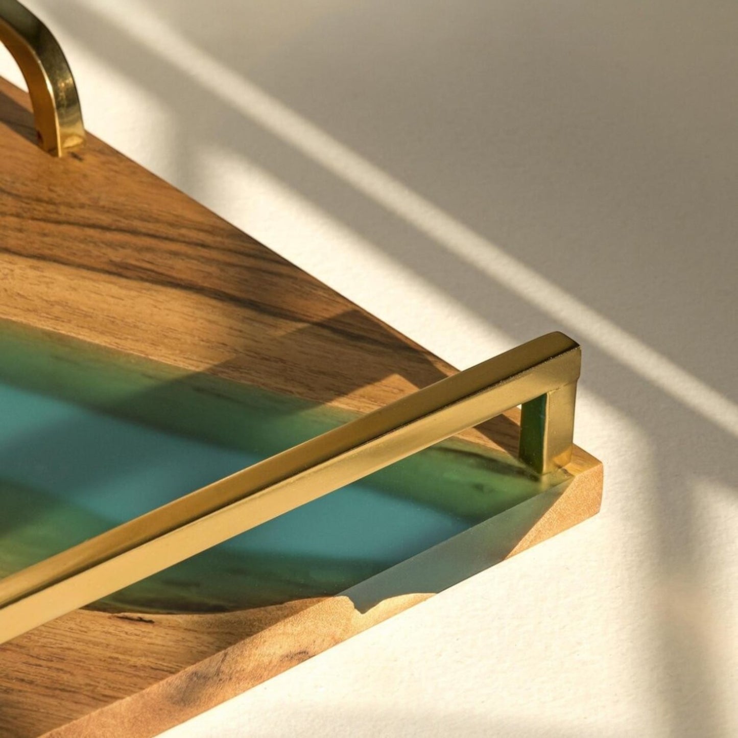 Luxury Feast Acacia Wood Serving Tray