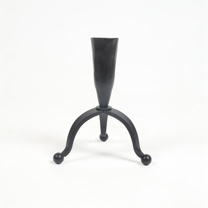 Black Iron Taper Candle Holders
