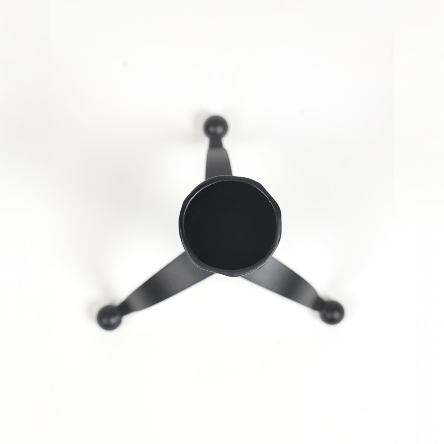 Black Iron Taper Candle Holders