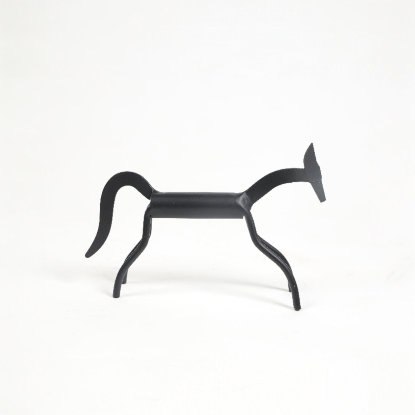 Handcrafted Iron Horse Table-Top Decorative