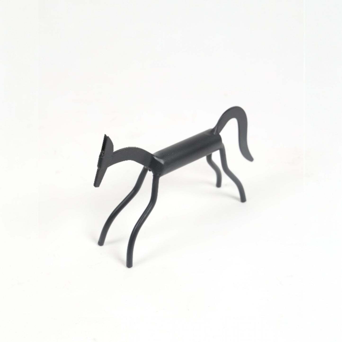 Handcrafted Iron Horse Table-Top Decorative