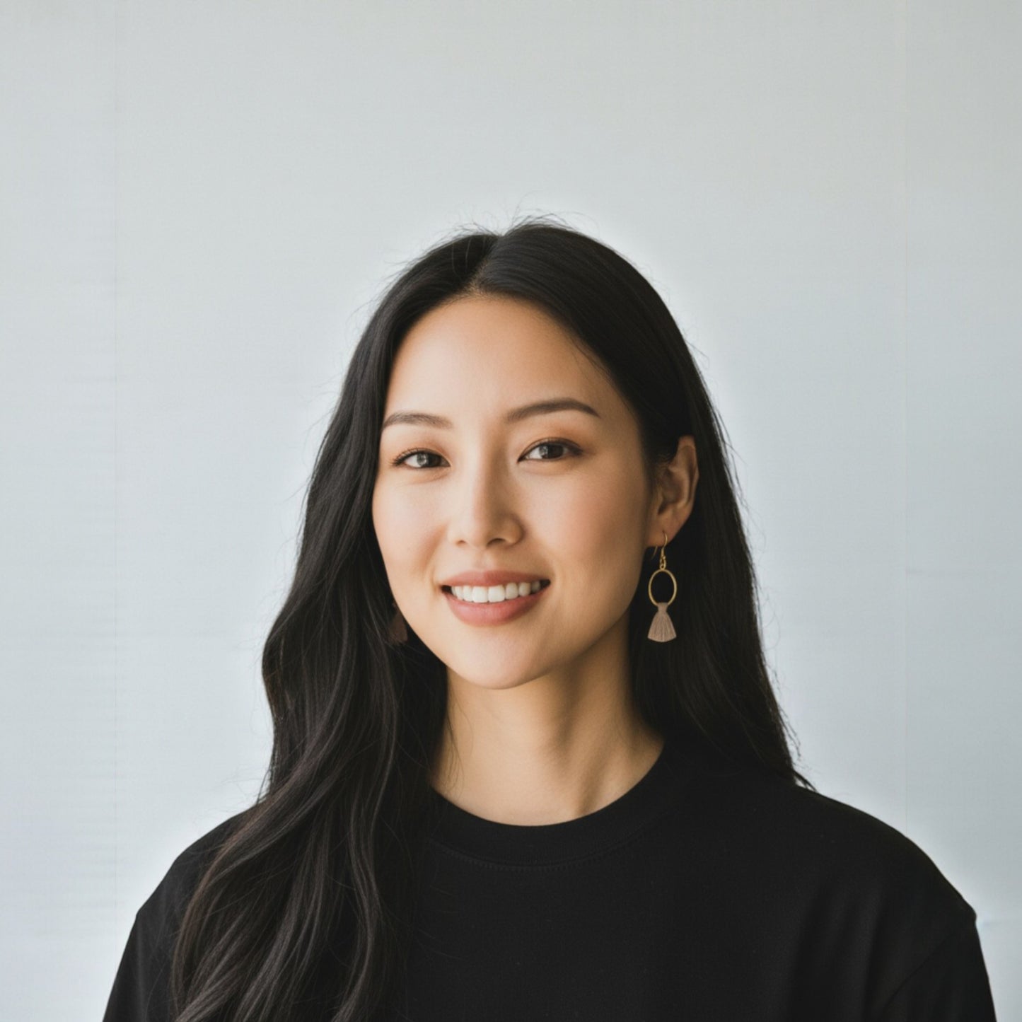 Gold-Toned Artisan Earring